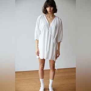 Deiji Studios double over wrap dress (sz S/M)